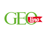 Logo von GEOlino, grün und rot.